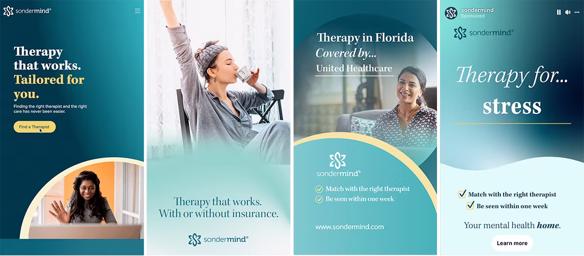 Previous SonderMind ad creative