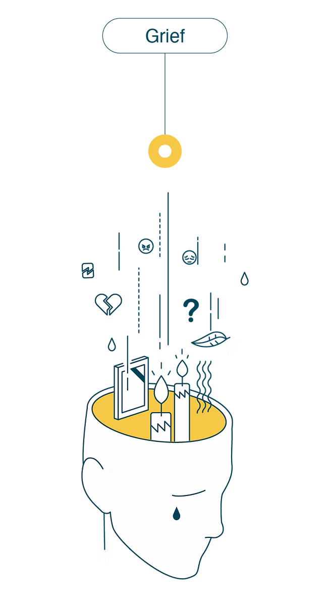 Grief illustration