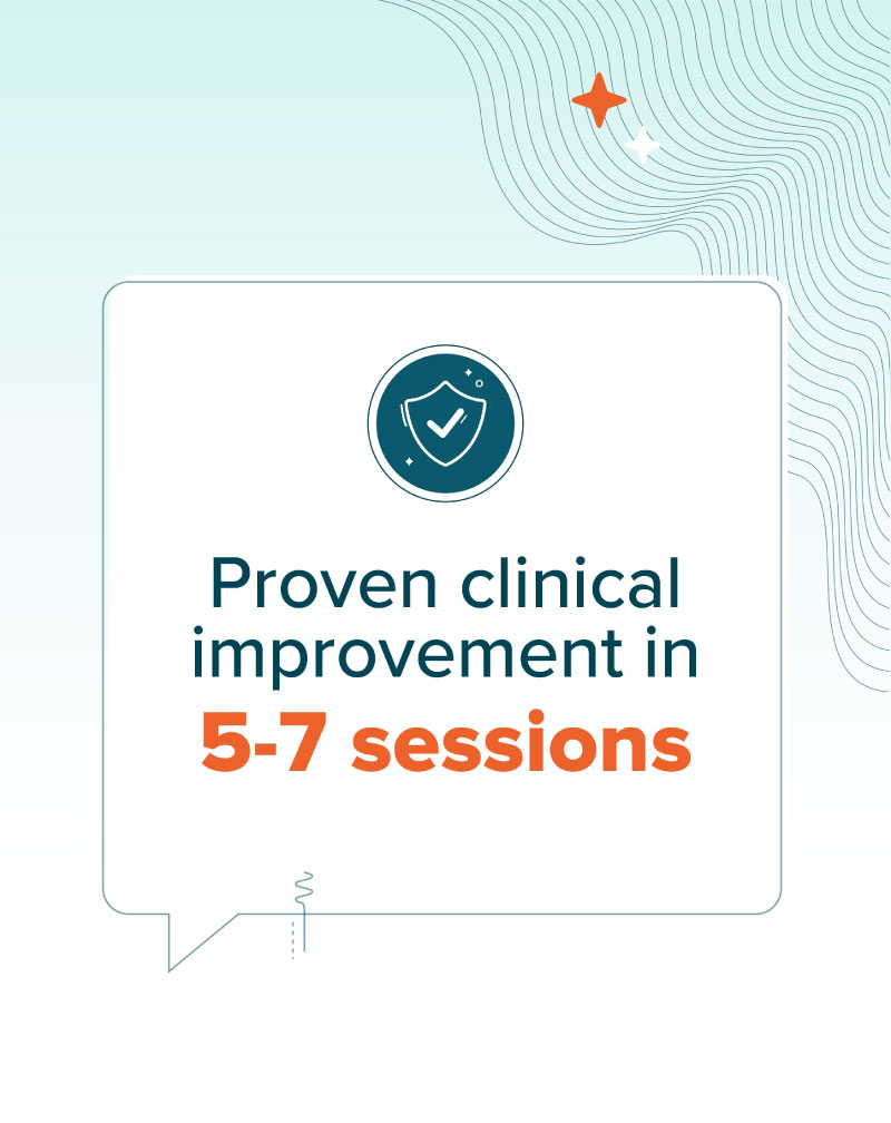 Proven clinical improvement ad